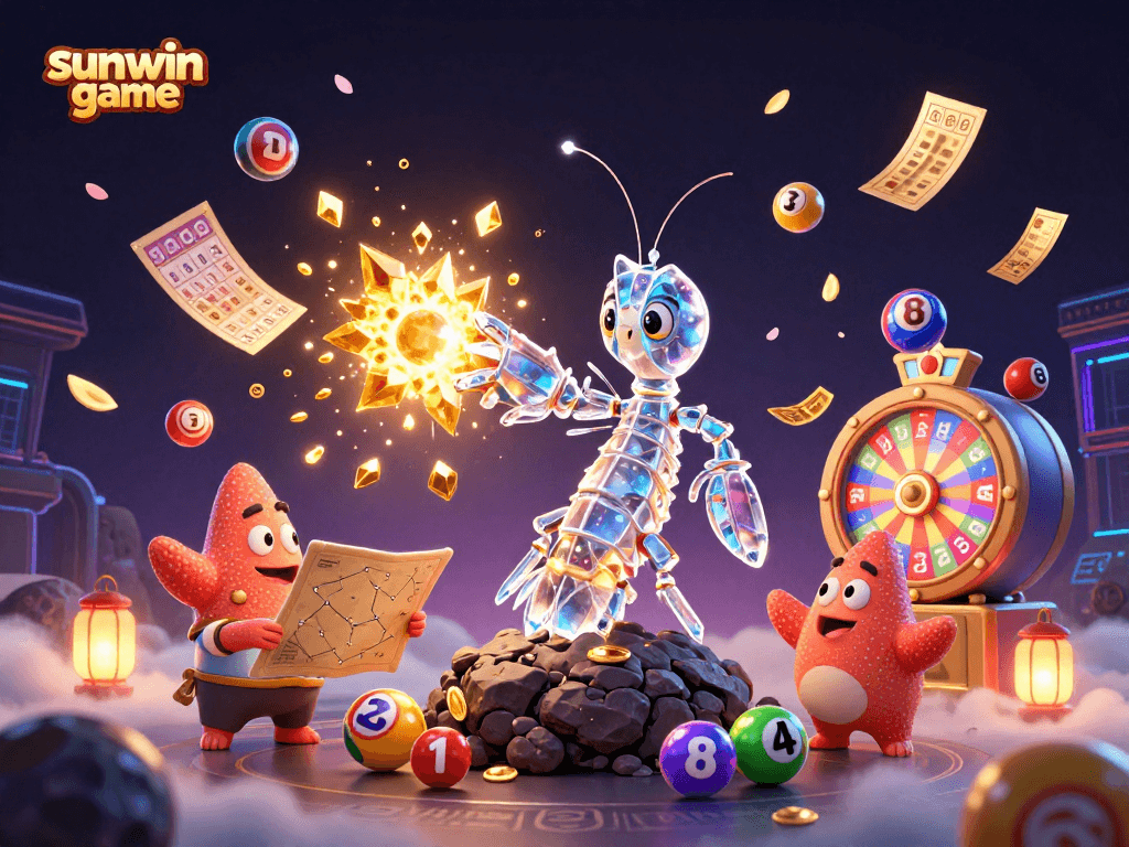 Experience the excitement of sunwin game with a vibrant illustration of a galactic adventure!