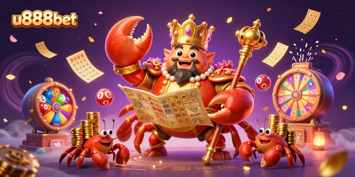 Experience exciting games and big wins with u888bet's colorful lottery and vibrant 3D characters.
