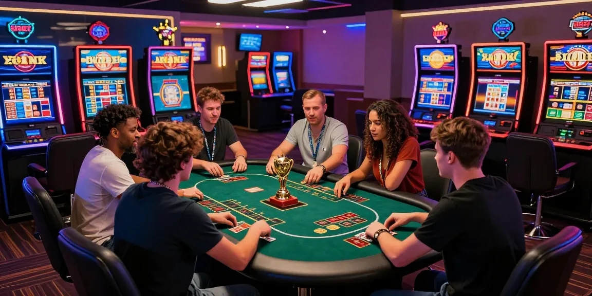 Experience the thrill of online gaming at SHBET with diverse players enjoying exciting casino games.