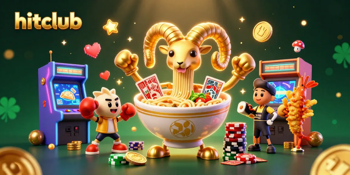 Engage in hitclub's lively casino experience with 3D characters and vibrant game elements.