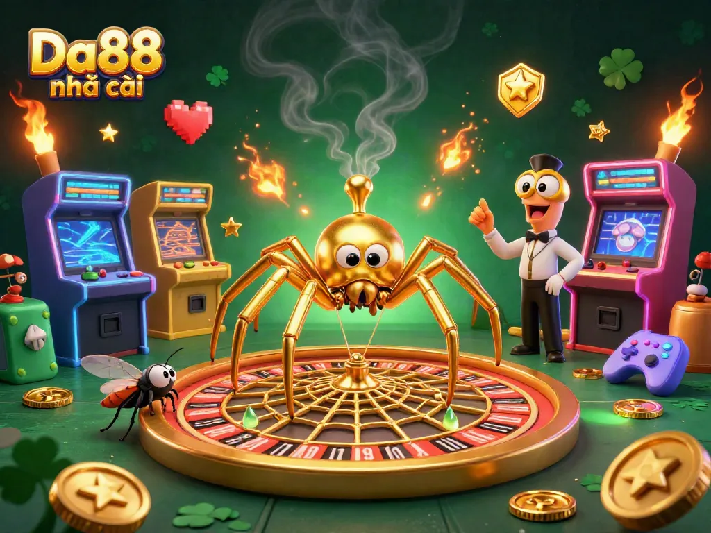 Experience thrilling gameplay at Da88 nhà cái with a vibrant, rich casino scene featuring exciting games and action.