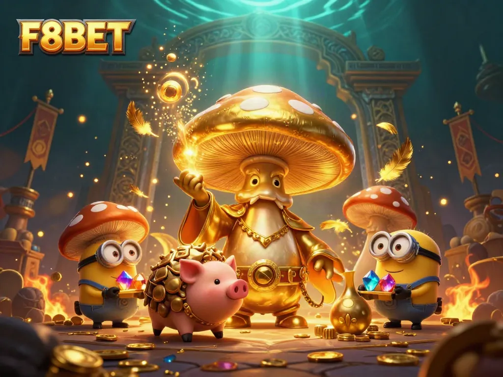 Transform your bets with F8BET's magical golden realm of treasures and adventures.