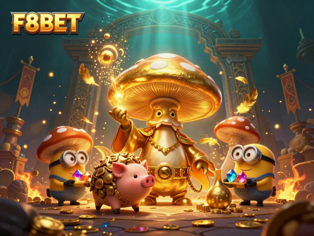 Transform your bets with F8BET's magical golden realm of treasures and adventures.