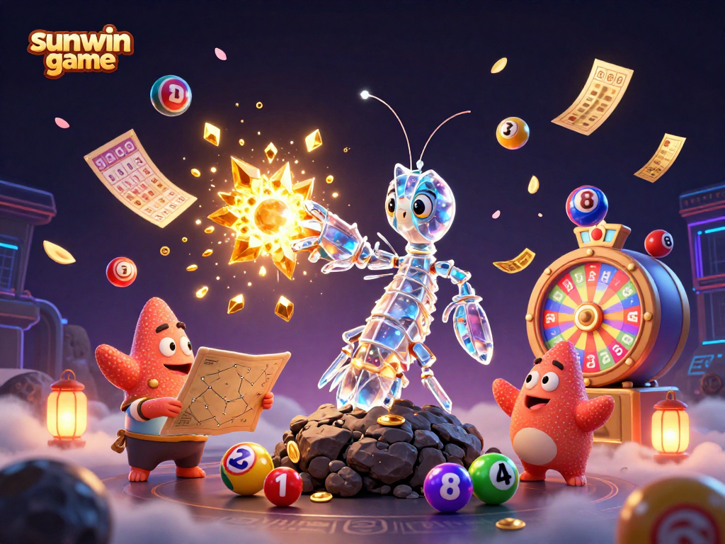 Experience the excitement of sunwin game with a vibrant illustration of a galactic adventure!