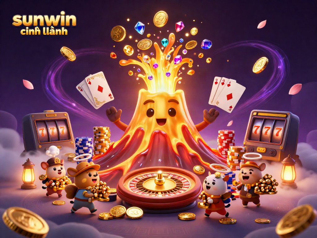 Engage with sunwin chính hãng by exploring a vibrant online casino world of treasures and games