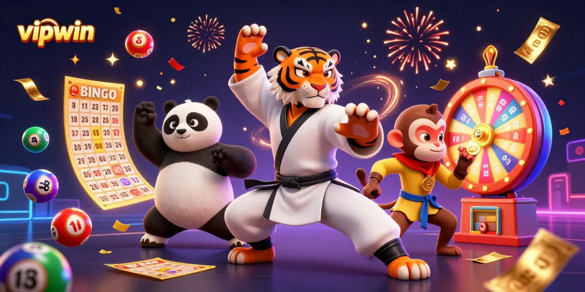 Engage with vipwin through vibrant games and winning moments in a dynamic casino scene.