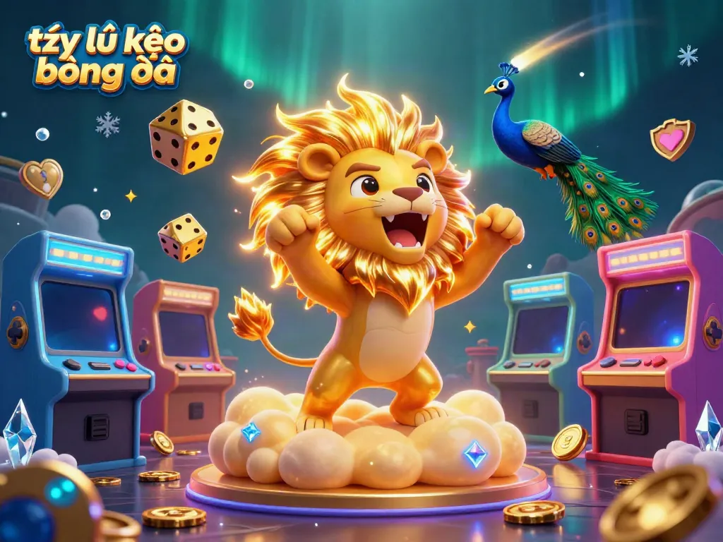 Experience thrilling tỷ lệ kèo bóng đá with lively 3D characters and arcade game elements.