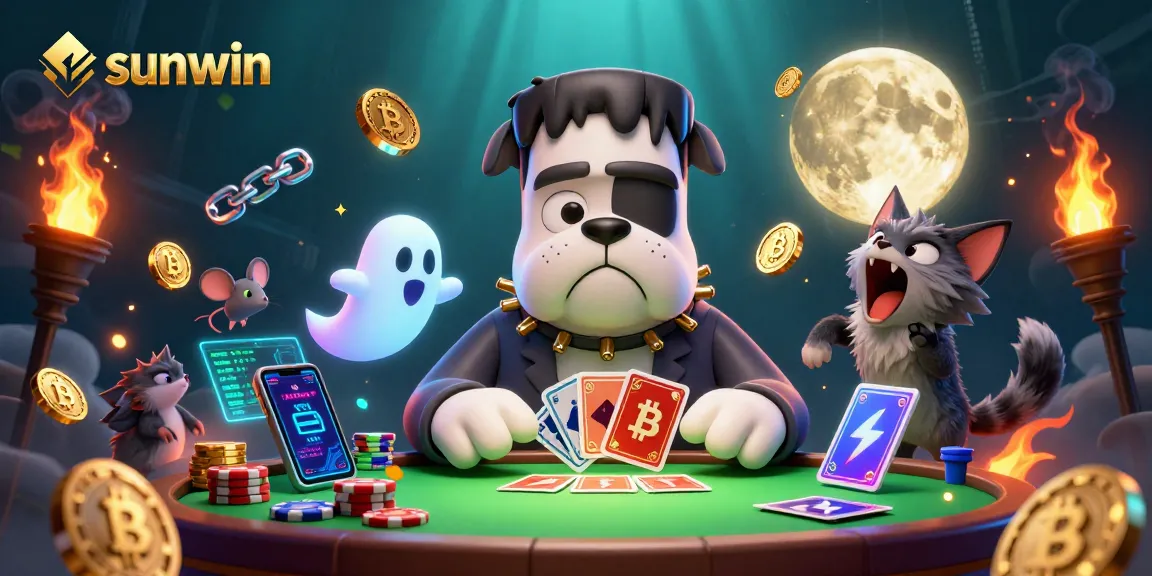 Experience thrilling plays at sunwin with a captivating 3D illustration showcasing vibrant casino elements.