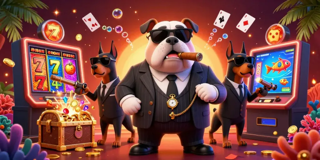 Engage with the thrilling world of tin tức v9bet through a vibrant casino illustration showcasing dynamic gaming elements.