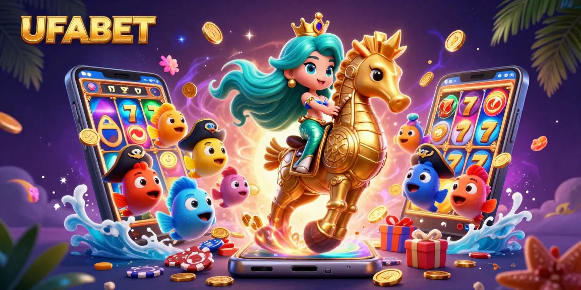 Spin vibrant slot games with UFABET's immersive underwater casino experience featuring a mermaid princess