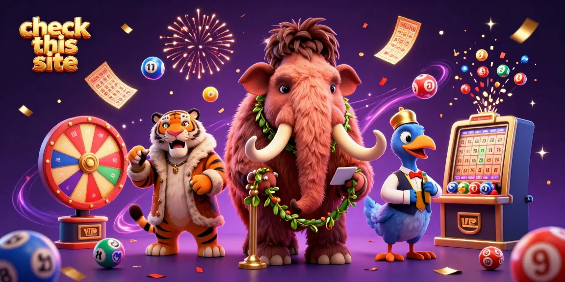 Check this site to reveal an energetic casino scene with playful lottery elements.