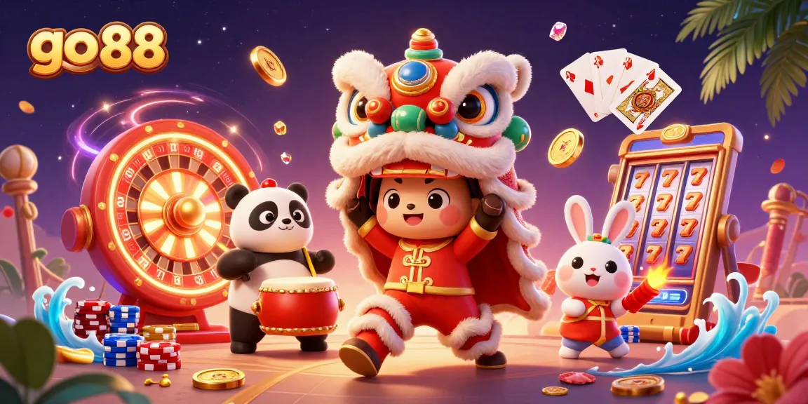 Experience go 88 thrills with vibrant casino action featuring lucky 7s and golden coins